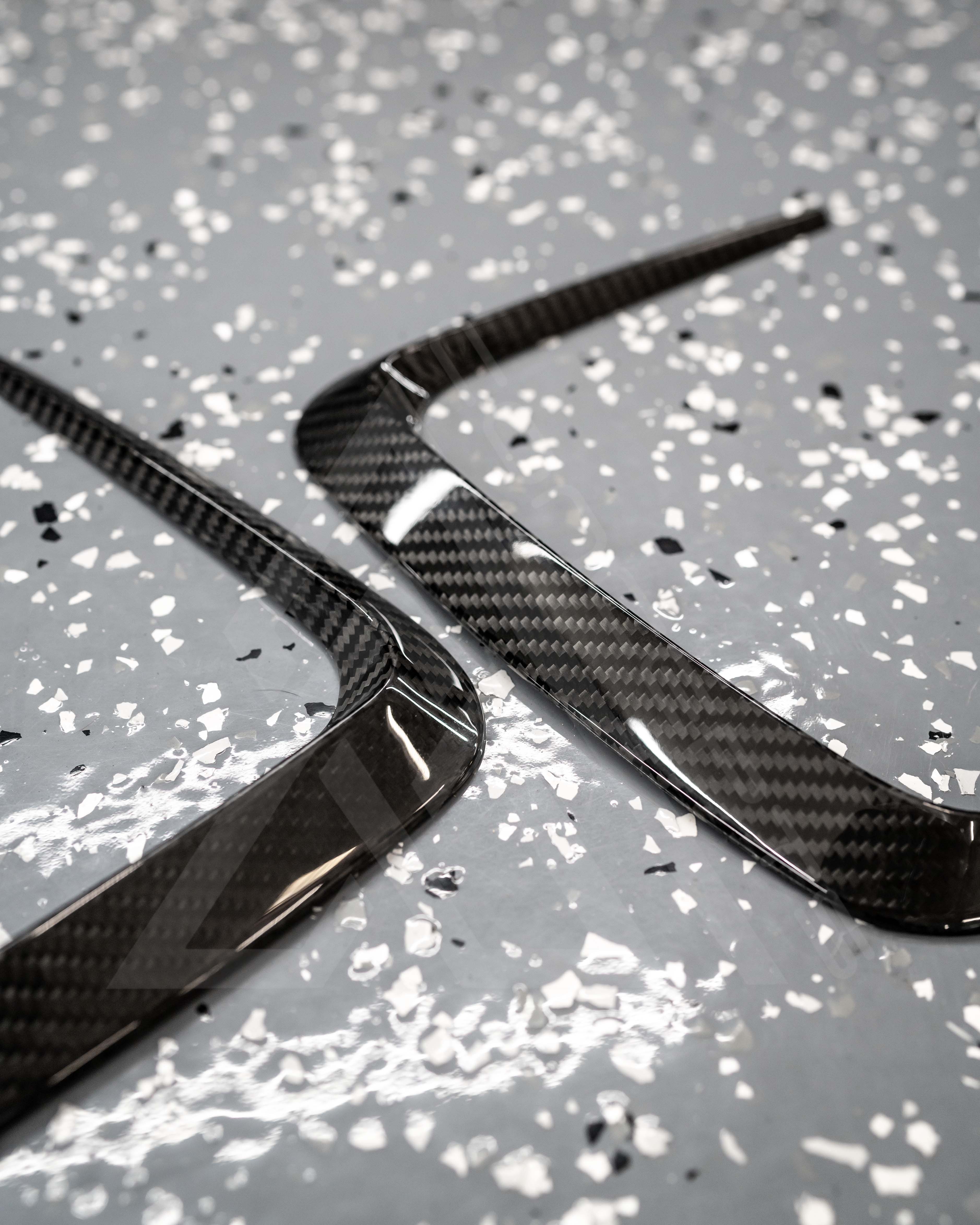 Dry Carbon Fiber Hood Vent Trims – BMW G80 M3 / G82 M4 | Eterna Motorworks