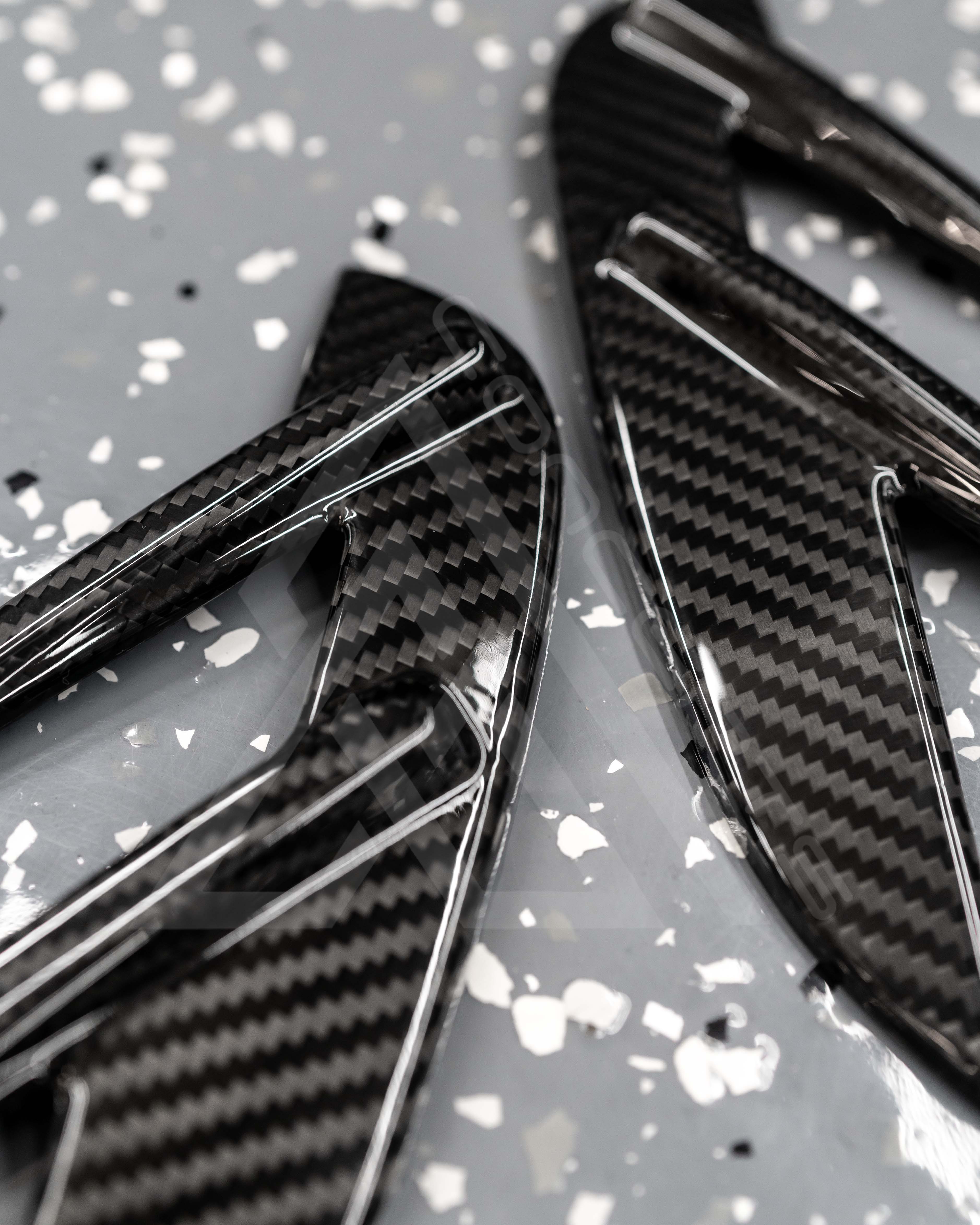 Dry Carbon Fiber Fender Vent Trims – BMW G80 M3 / G82 G83 M4 | Eterna Motorworks