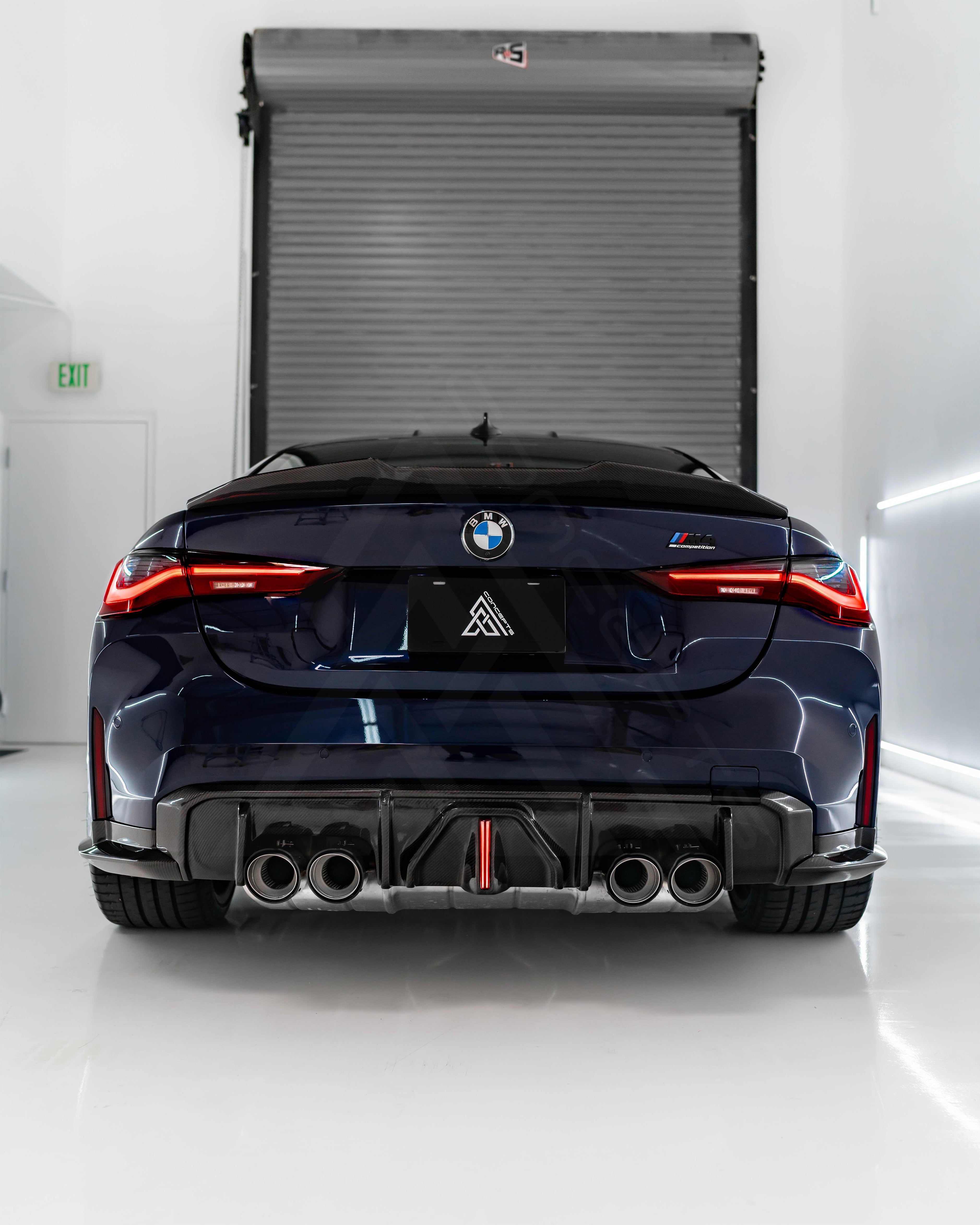 Carbon Fiber High-Kick Trunk Lip Spoiler – BMW G82 M4 / G22 4 Series | Eterna Motorworks