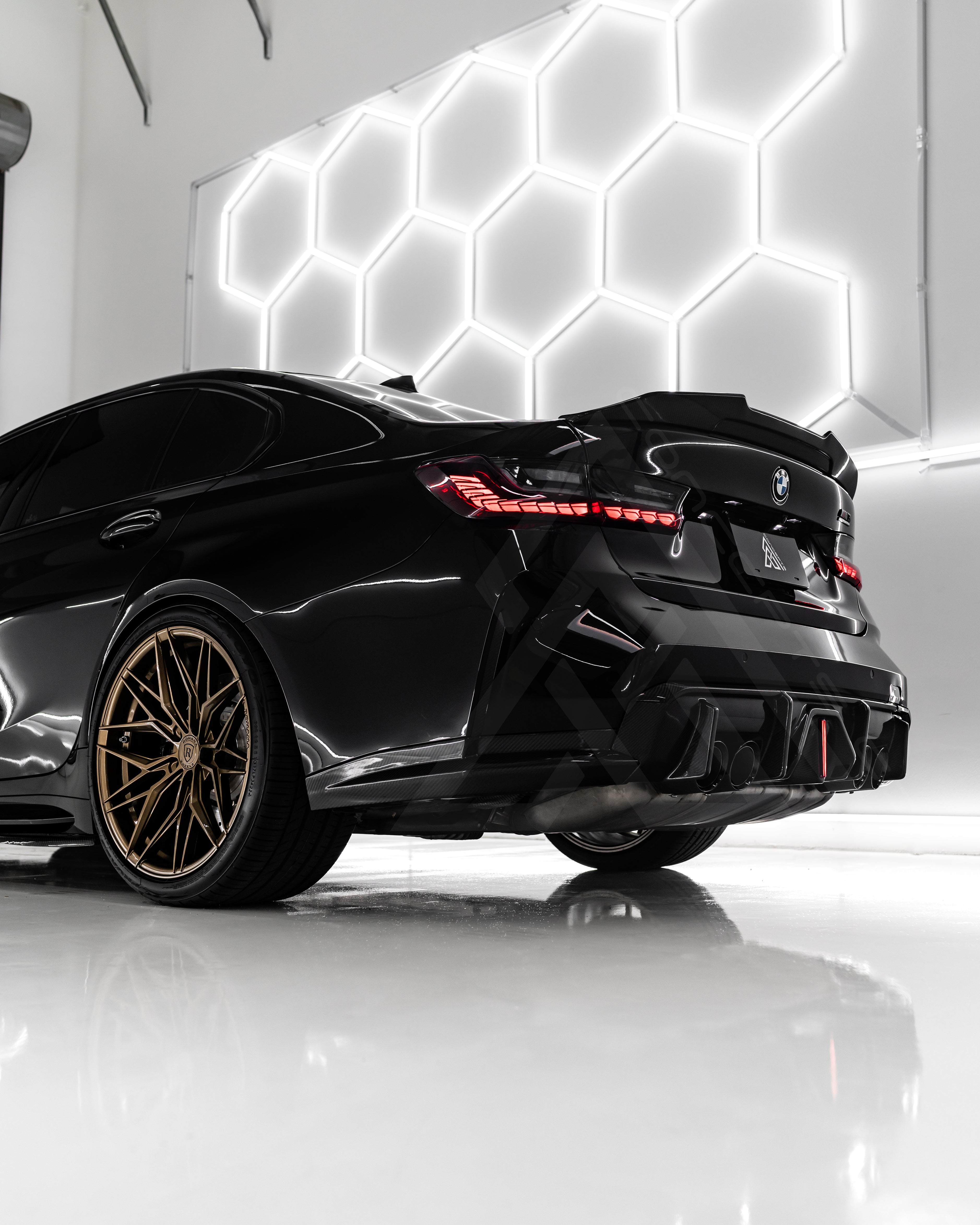 High Kick Carbon Fiber Trunk Lip Spoiler – BMW G20 / G80 M3 | Eterna Motorworks