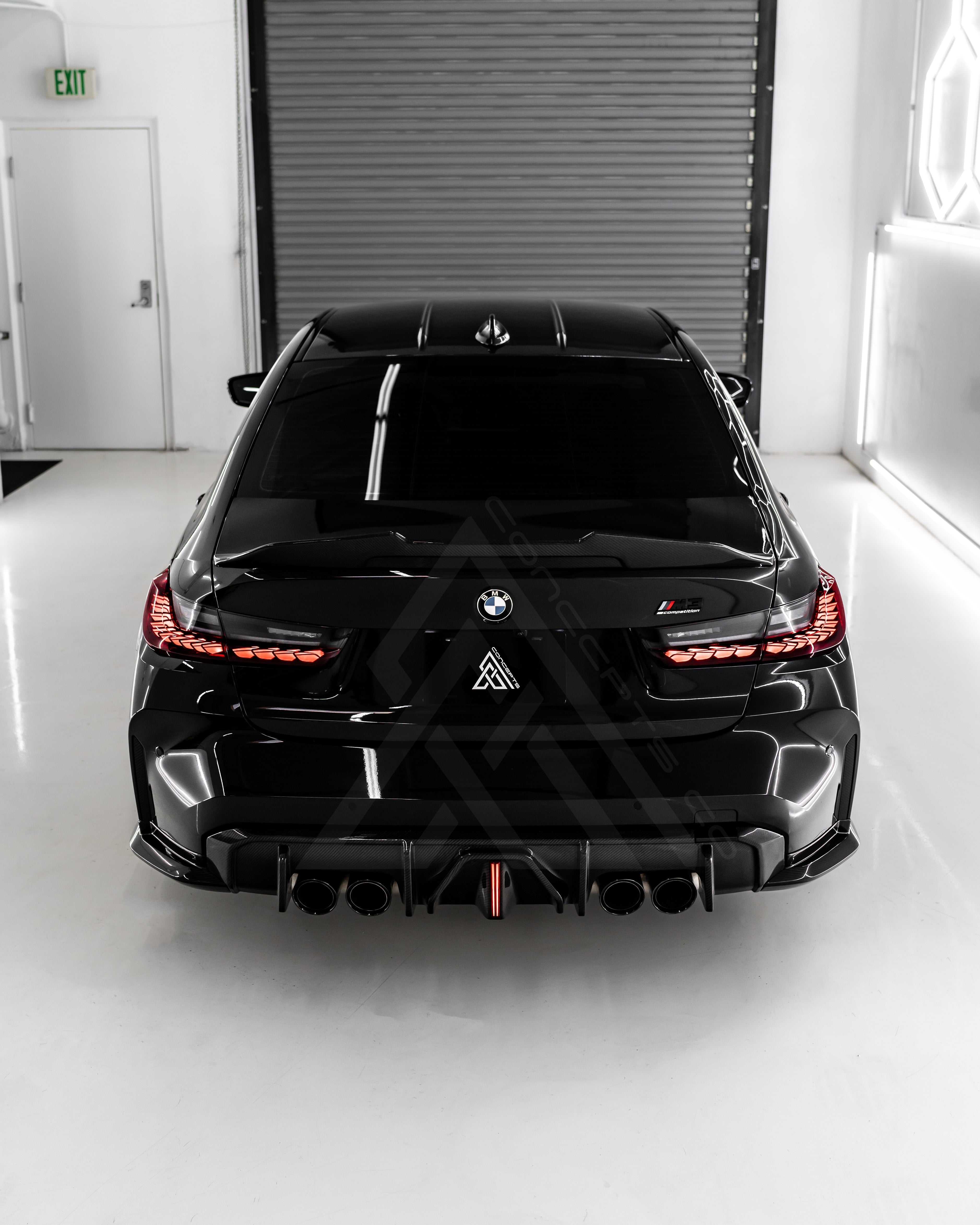 Carbon Fiber LED Rear Diffuser Kit – BMW G82 M4 | Eterna Motorworks