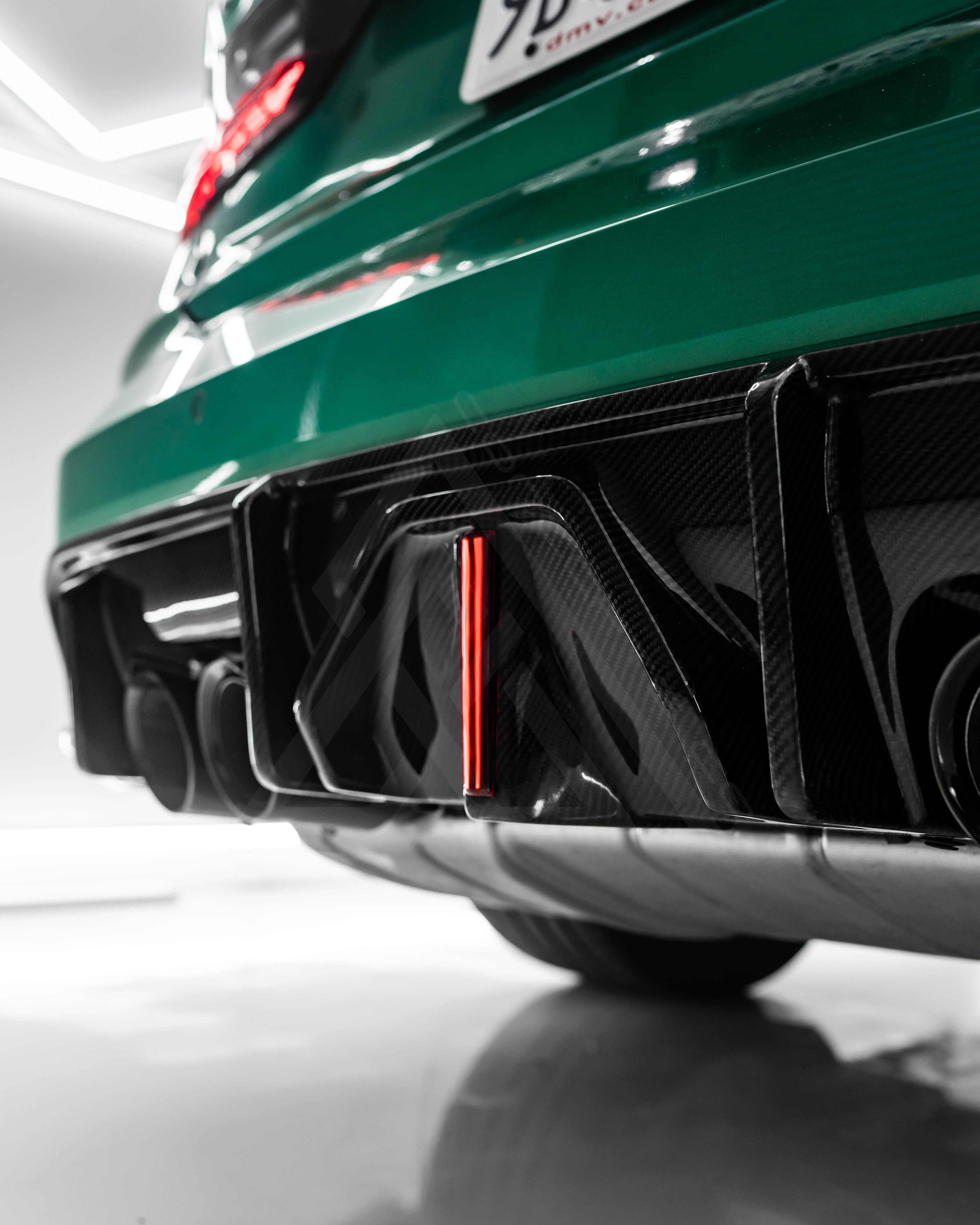 Carbon Fiber LED Rear Diffuser Kit – BMW G82 M4 | Eterna Motorworks