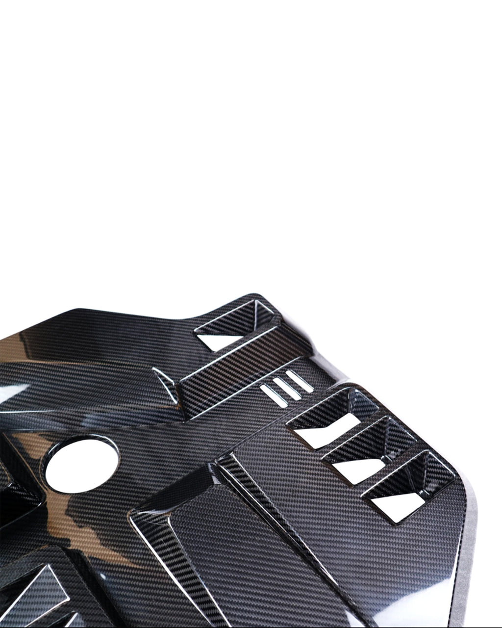 Dry Carbon Fiber Engine Bay Cover – BMW G80 M3 / G82 M4 / G87 M2 | Eterna Motorworks