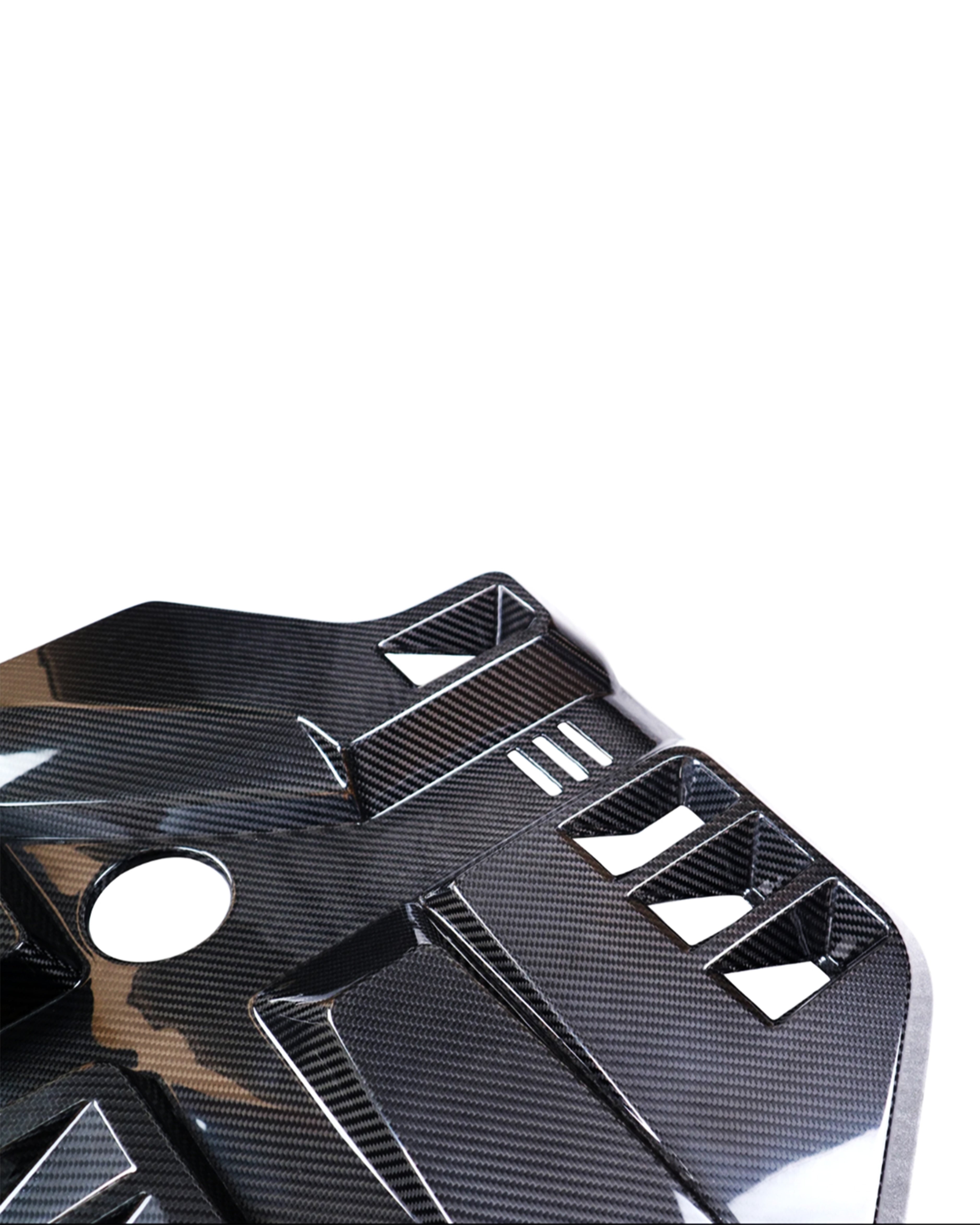 Dry Carbon Fiber Engine Bay Cover – BMW G80 M3 / G82 M4 / G87 M2 | Eterna Motorworks