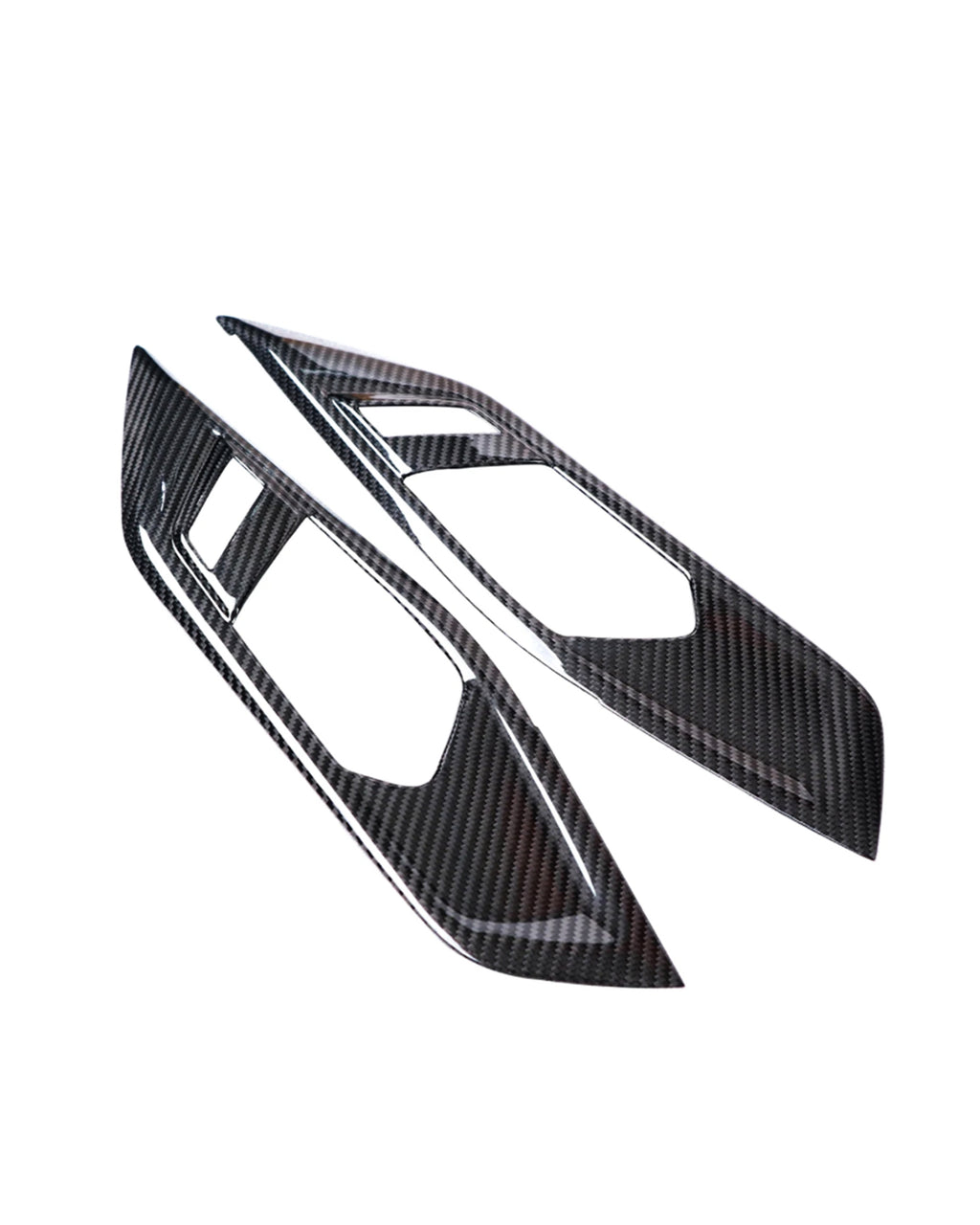 Dry Carbon Fiber Inner Door Trim – BMW G82 M4 / G22 4 Series | Eterna Motorworks