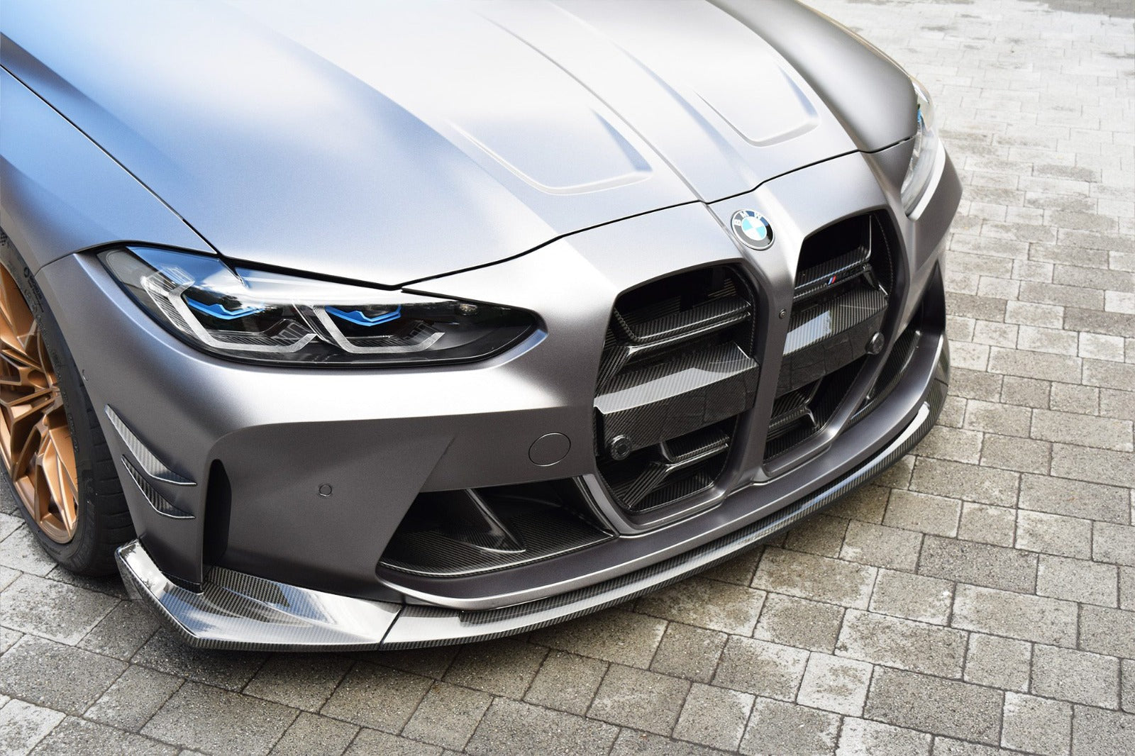 Carbon Fiber CSL-Style Front Lip – BMW G80 M3 / G82 G83 M4 | Eterna Motorworks