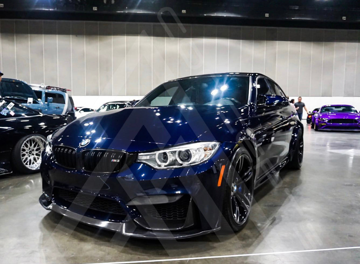 CS Style Carbon Fiber Front Lip – BMW F80 M3 / F82 M4 | Eterna Motorworks