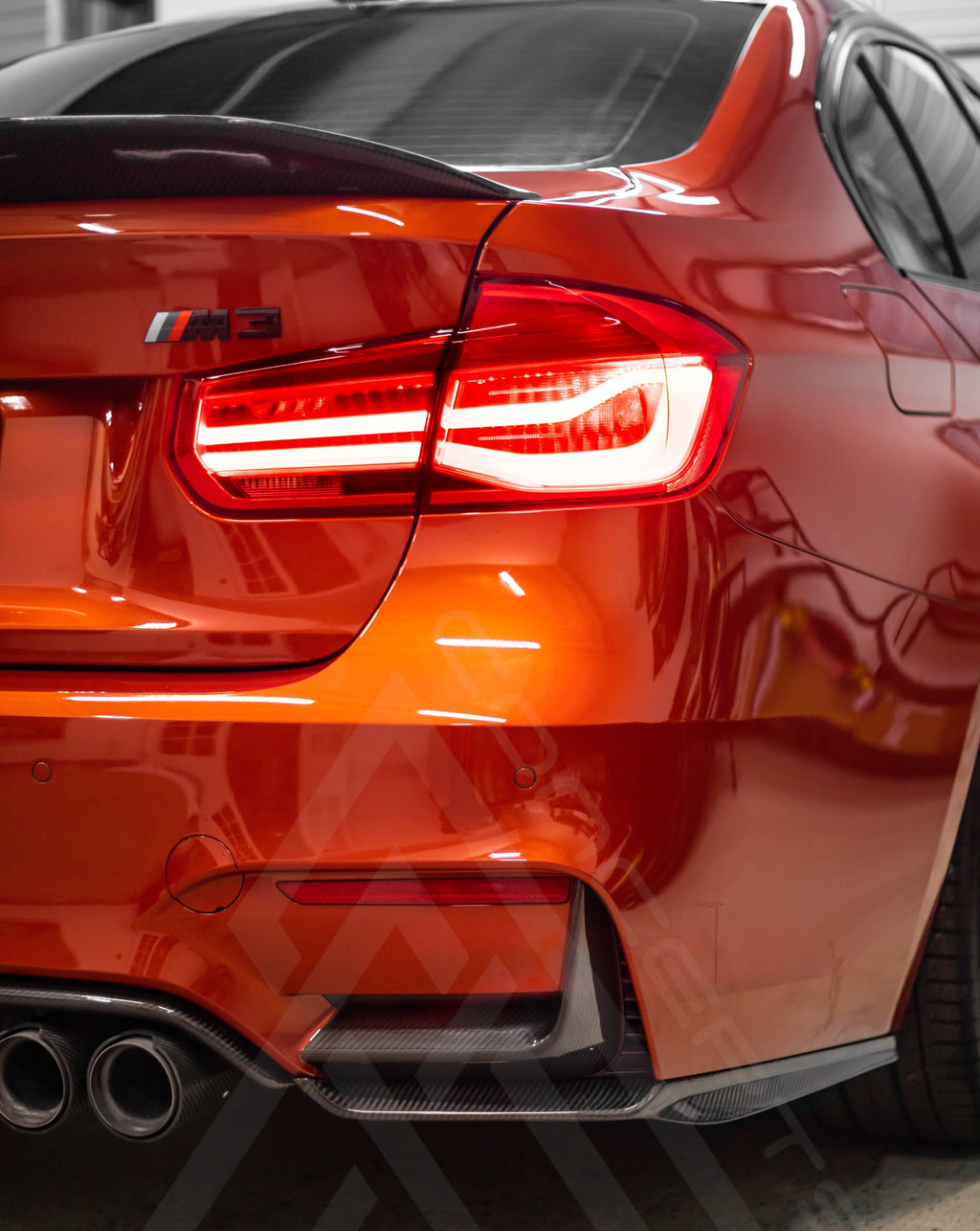 Carbon Fiber Rear Bumper Extensions – BMW F80 M3 / F82 F83 M4 | Eterna Motorworks
