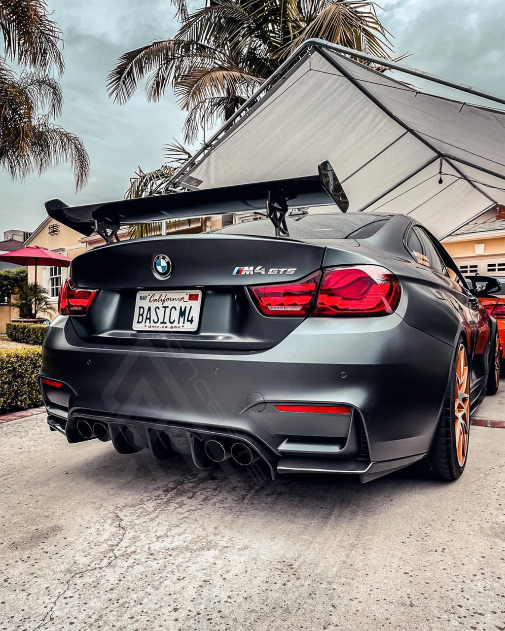 V Style 3-Piece Carbon Fiber Rear Diffuser – BMW F80 M3 / F82 M4 | Eterna Motorworks