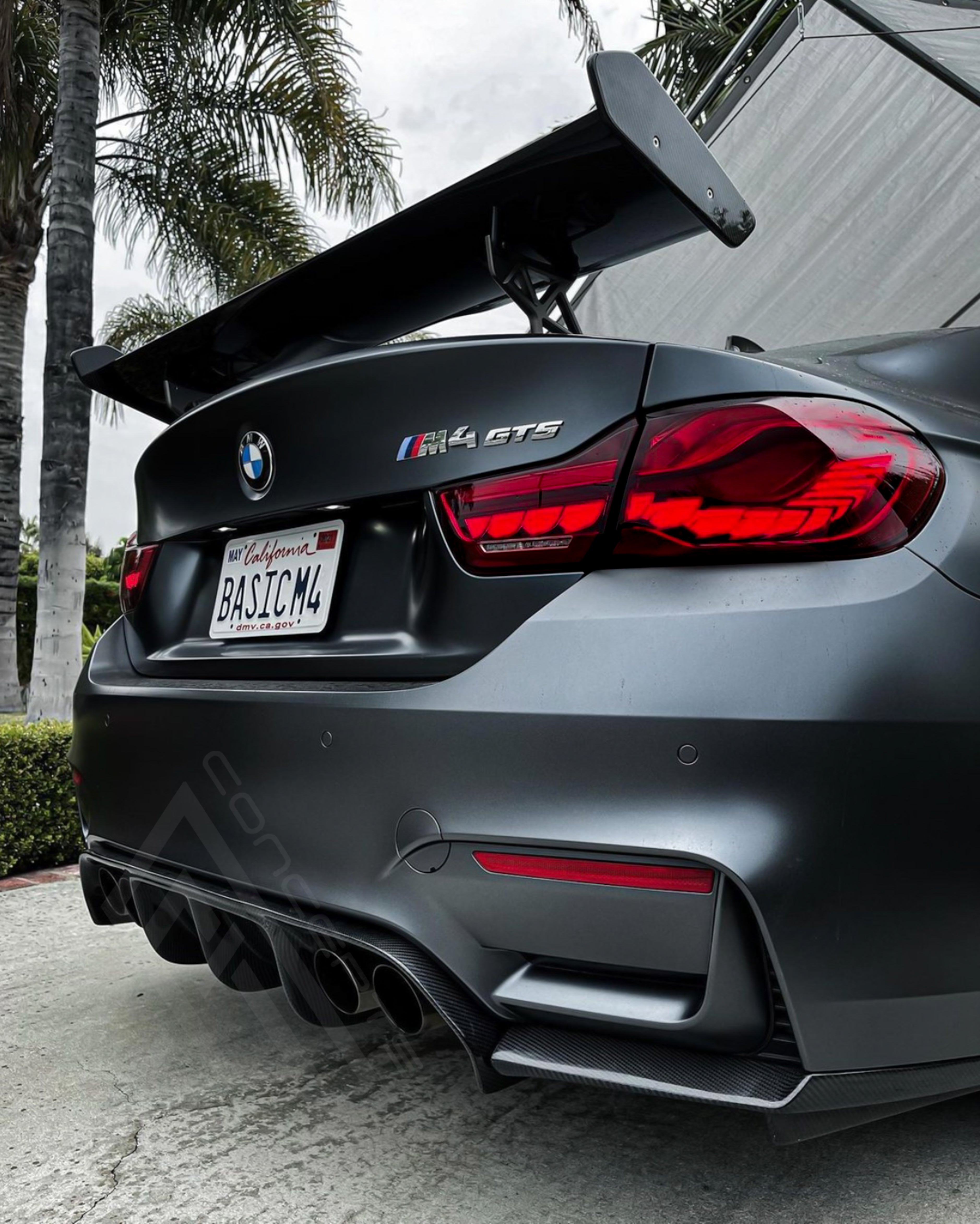 V Style 3-Piece Carbon Fiber Rear Diffuser – BMW F80 M3 / F82 M4 | Eterna Motorworks