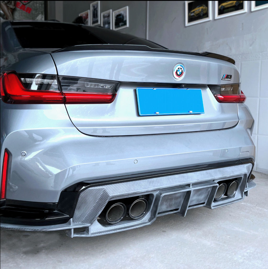 PSM Style Carbon Fiber Diffuser – BMW G80 M3 / G82 M4 | Eterna Motorworks