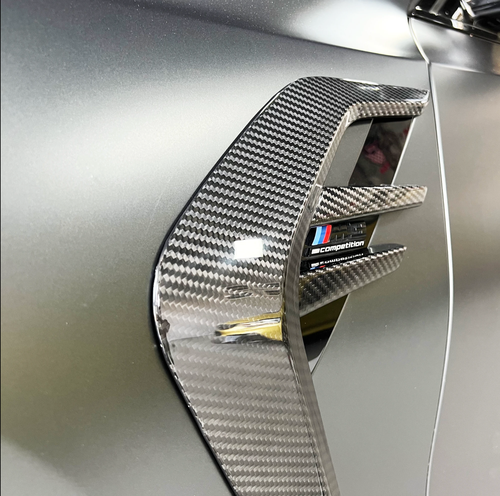 CFA Style Dry Carbon Fiber Side Vents – BMW G80 M3 / G82 M4 | Eterna Motorworks