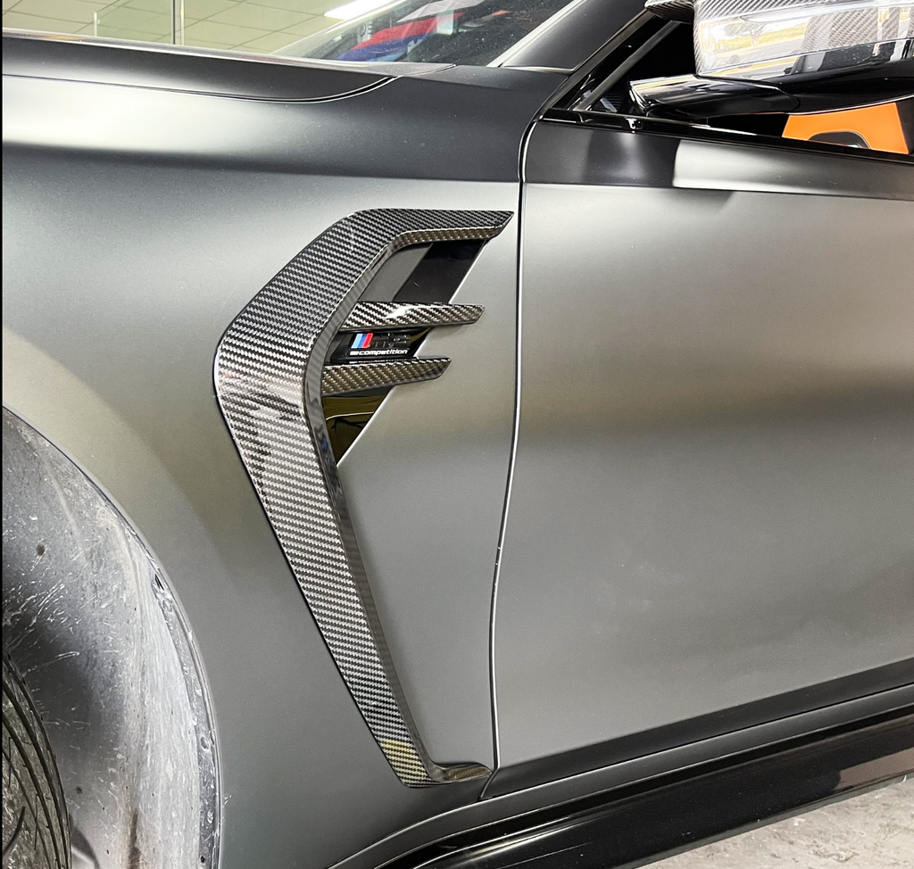 CFA Style Dry Carbon Fiber Side Vents – BMW G80 M3 / G82 M4 | Eterna Motorworks