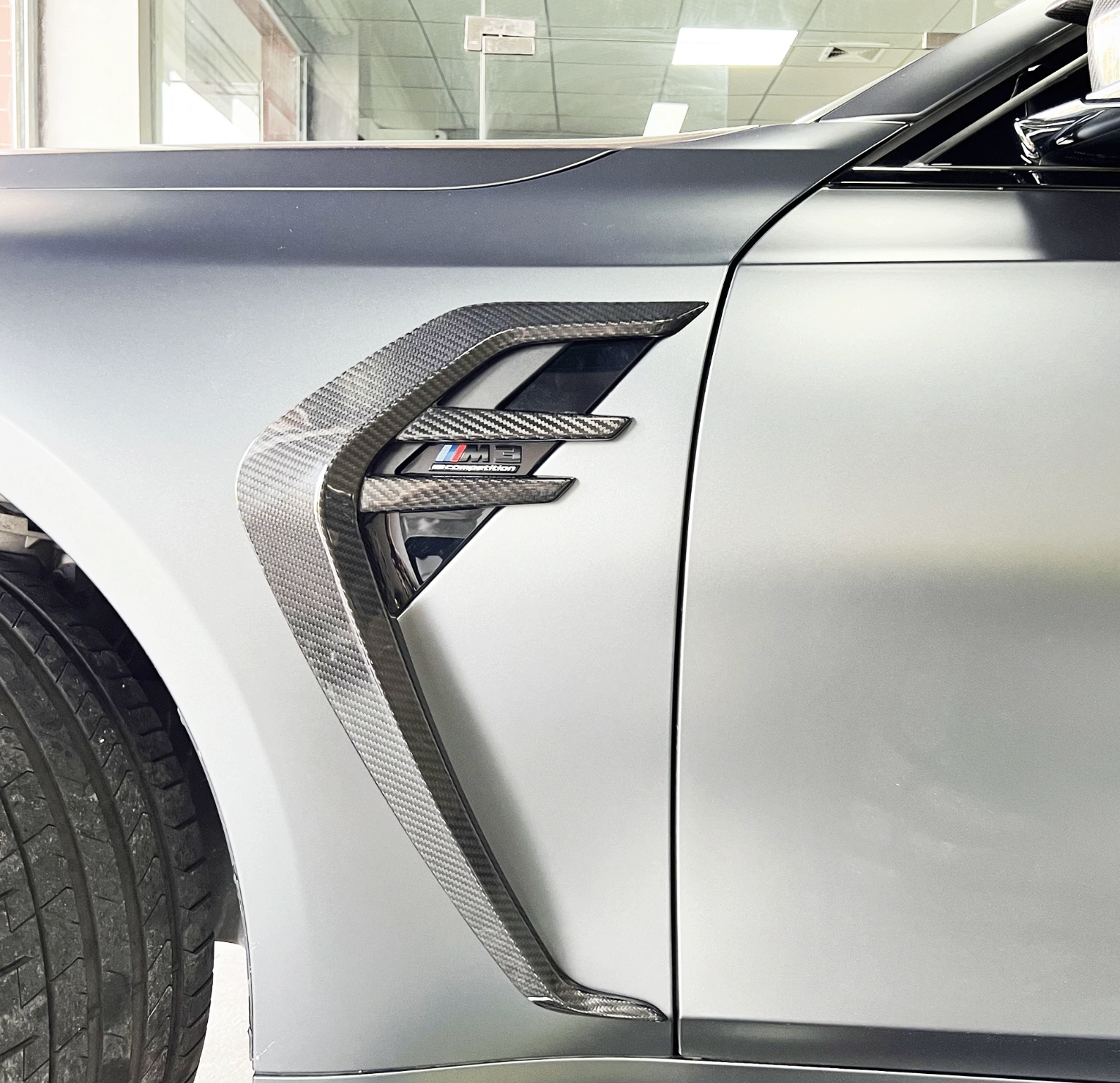 CFA Style Dry Carbon Fiber Side Vents – BMW G80 M3 / G82 M4 | Eterna Motorworks