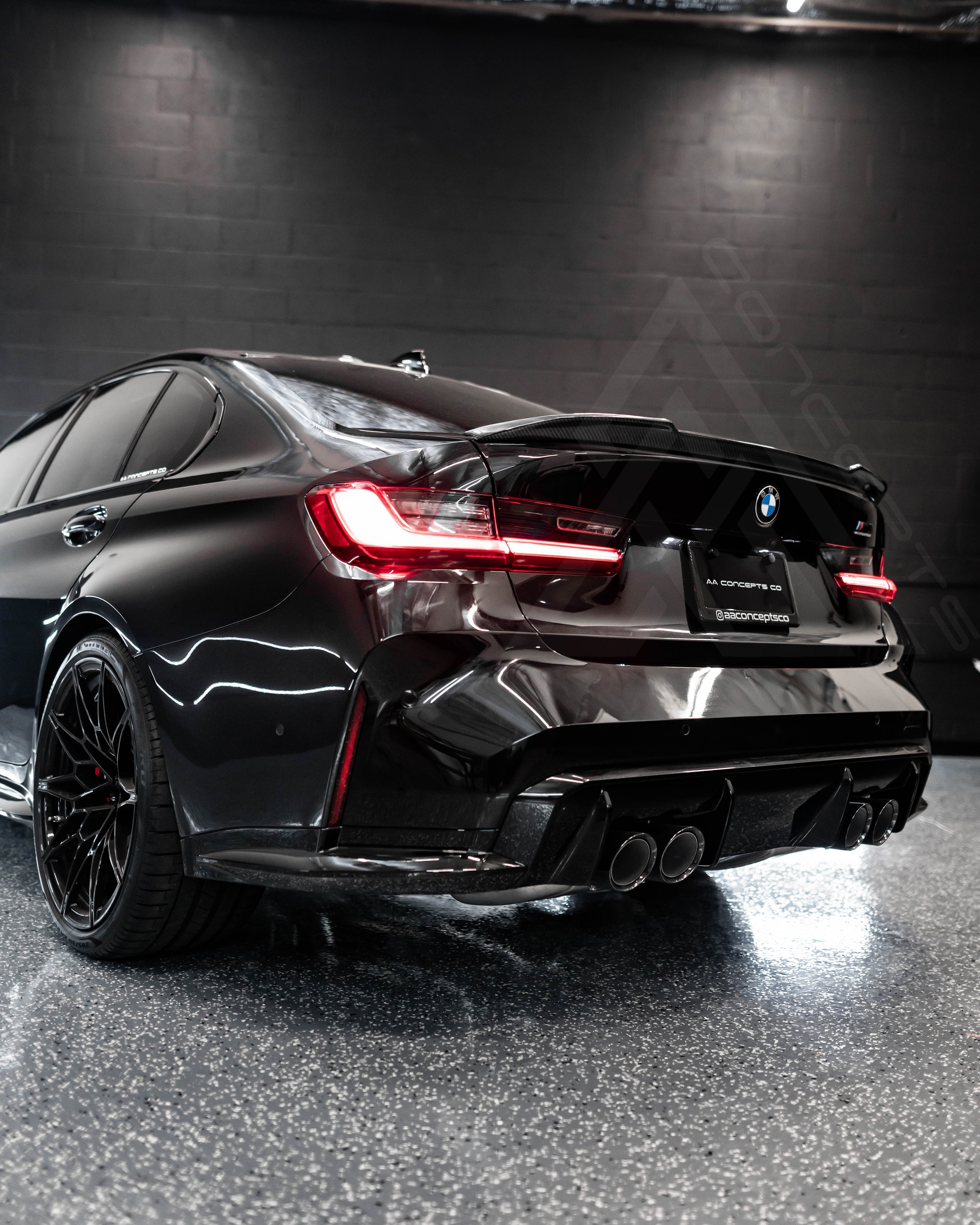 CS Style Carbon Fiber Trunk Lip Spoiler – BMW G20 / G80 | Eterna Motorworks