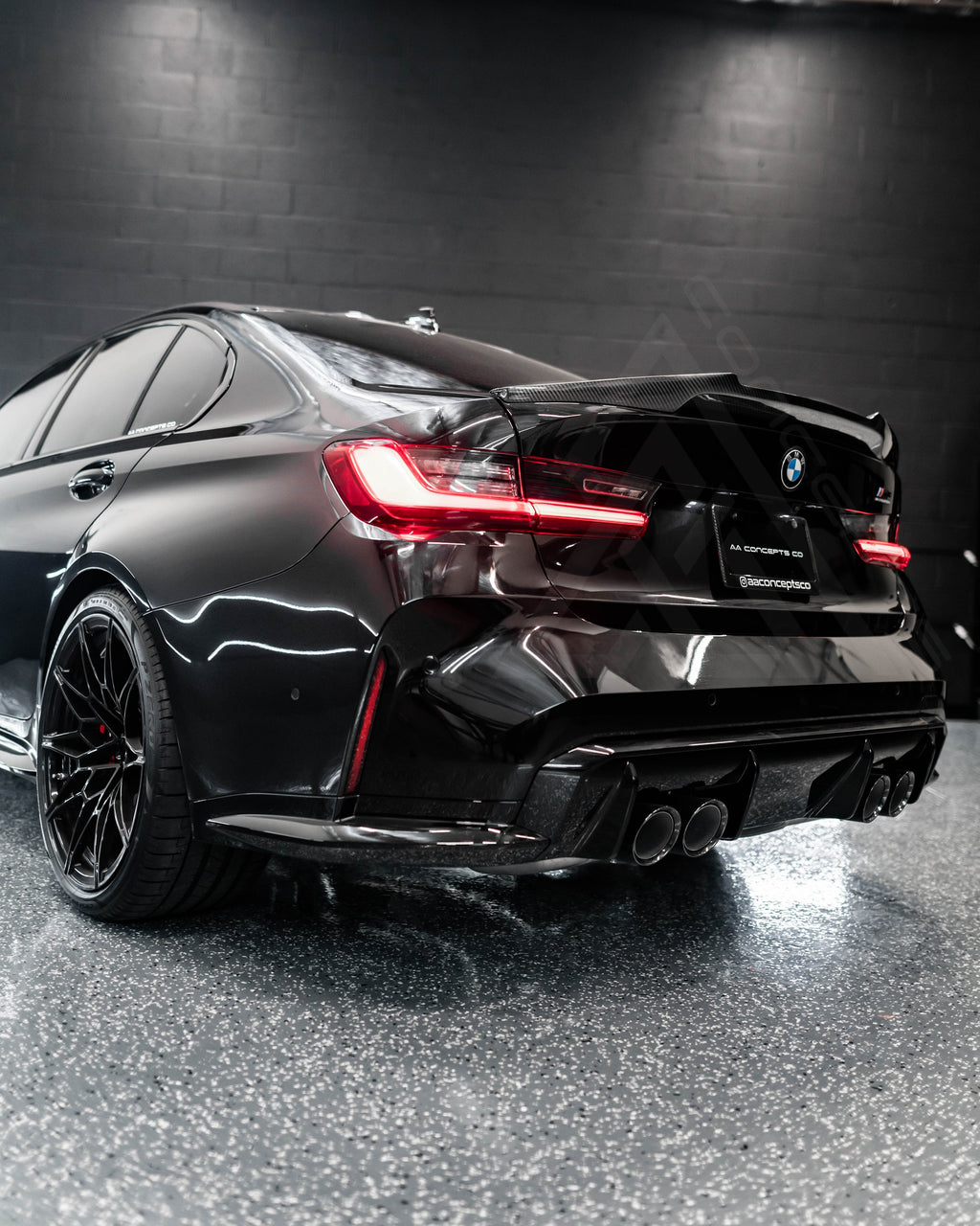 M4-Style Carbon Fiber Trunk Lip Spoiler – BMW G20 / G80 | Eterna Motorworks