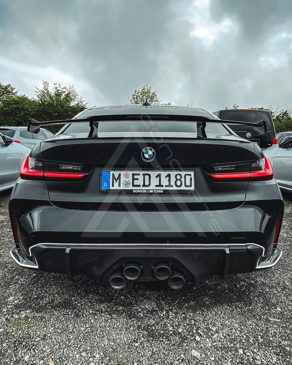 MP Style Dry Carbon Fiber Rear Diffuser – BMW G80 M3 / G82 G83 M4 | Eterna Motorworks