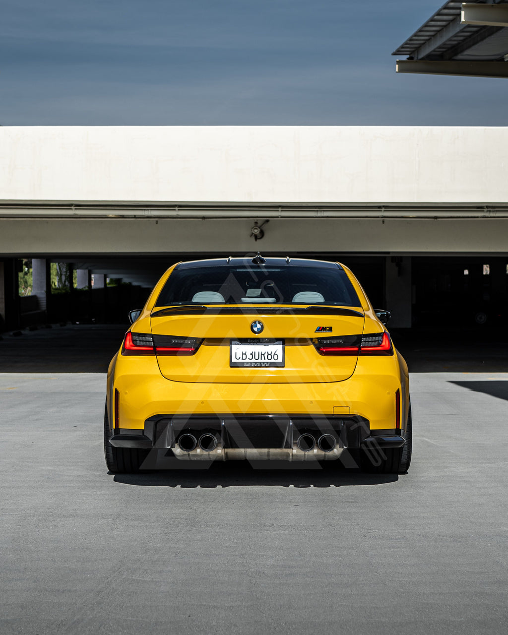 CS Style Carbon Fiber Trunk Lip Spoiler – BMW G20 / G80 | Eterna Motorworks